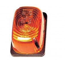 Lámpa kocka kerekített sárga